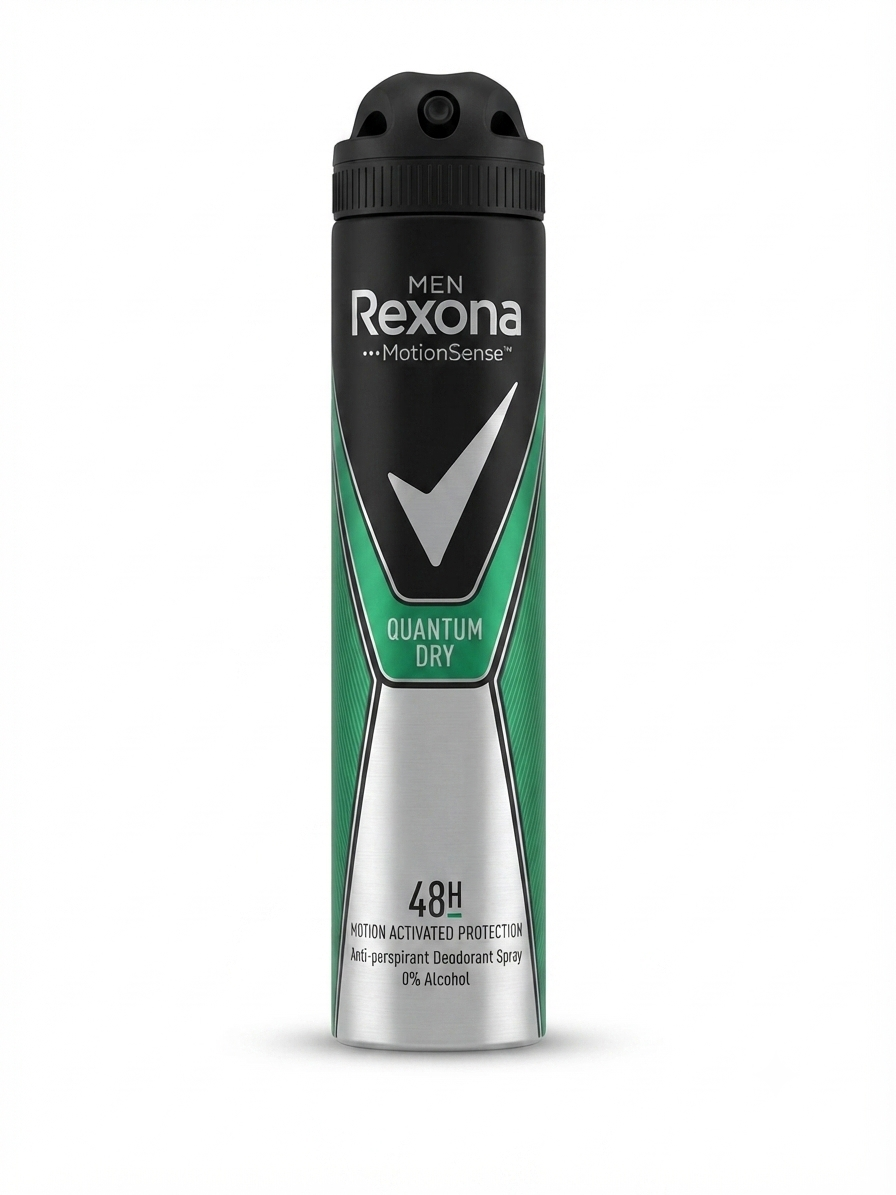 اسپری بدن quantum dry مردانه رکسونا
