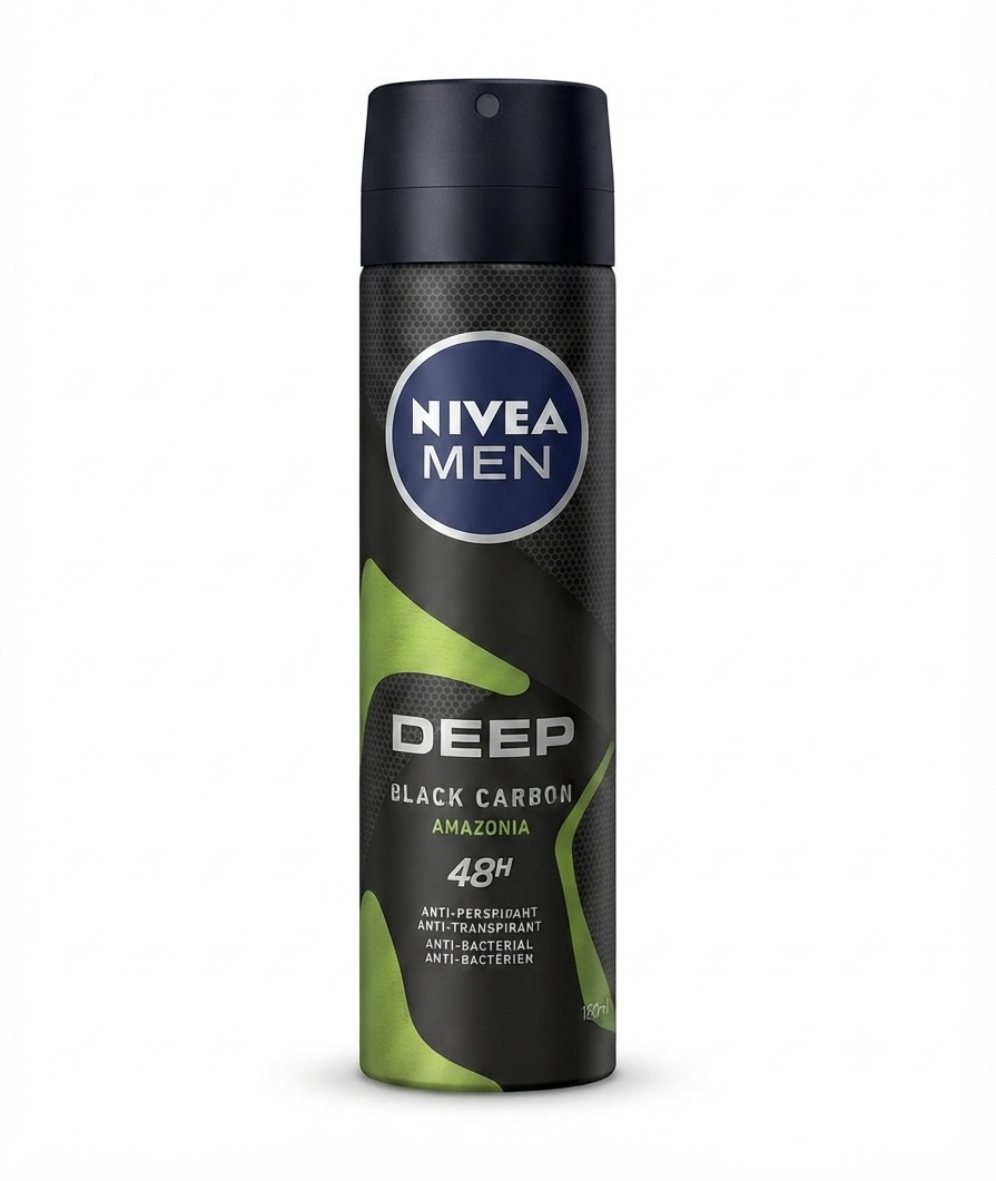 اسپری بدن deep black carbon مردانه نیوا
