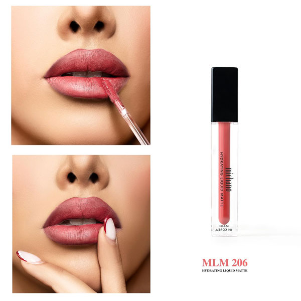 رژلب مایع آبرسان مات میچانو 206