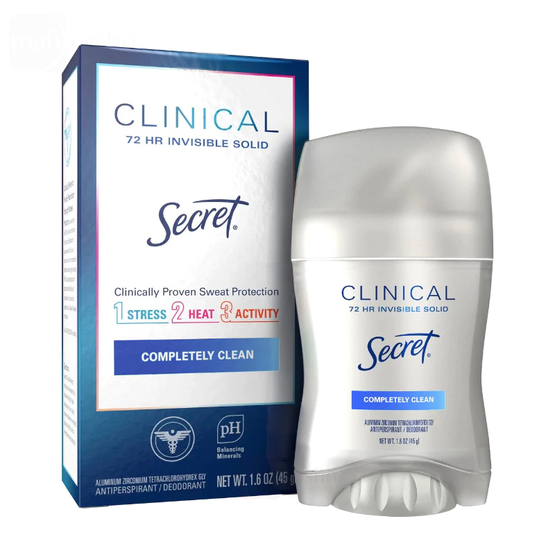 دئودورانت سکرت کلینیکال مدل LIGHT & FRESH وزن 45 گرم