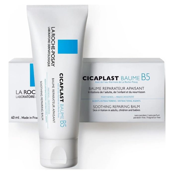 کرم ترمیم کننده سیکاپلاست پوست خشک و آسیب دیده لاروش پوزای spf 50