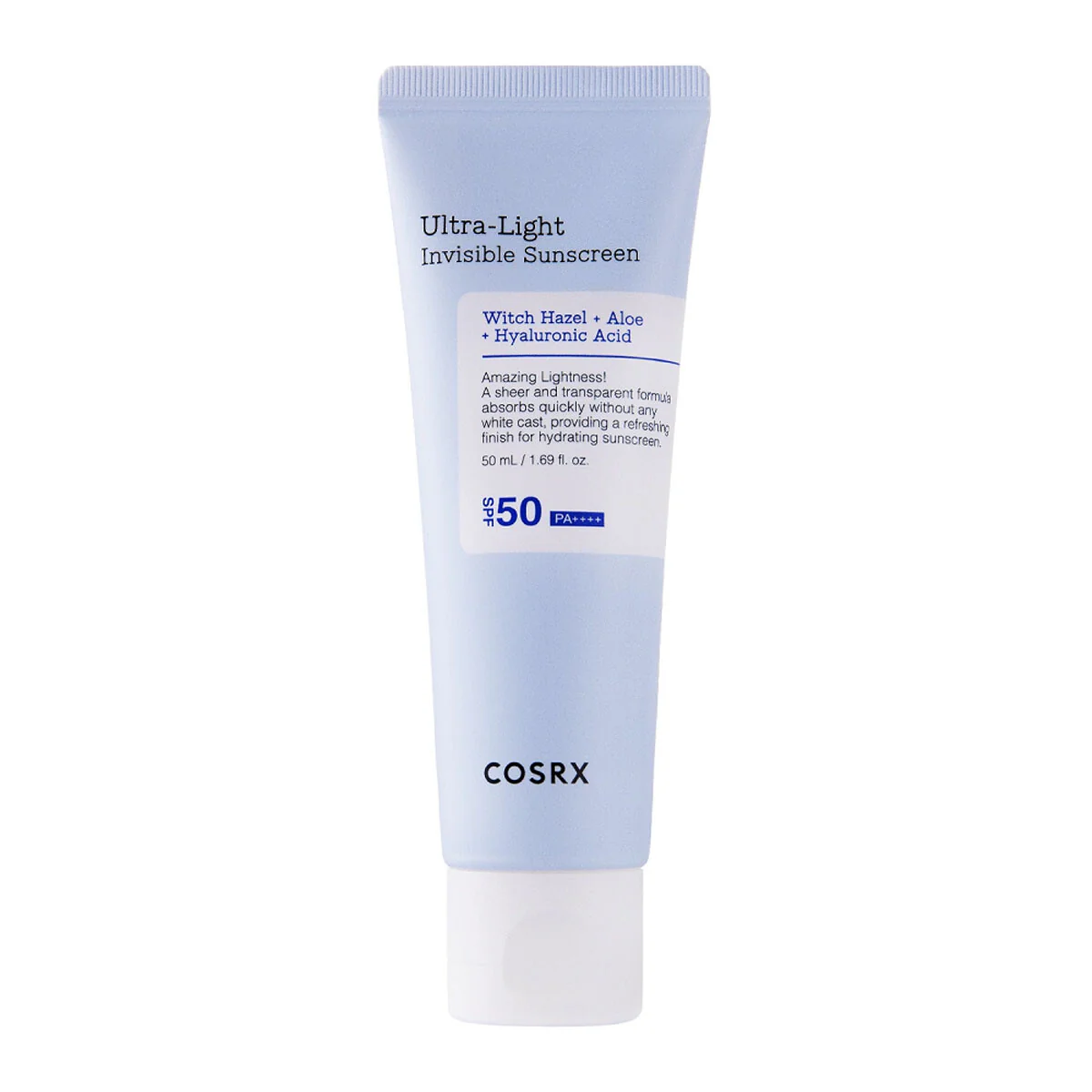 ضد آفتاب آبرسان کوزارکس SPF50 مدل ULTRA LIGHT حجم 50 میل