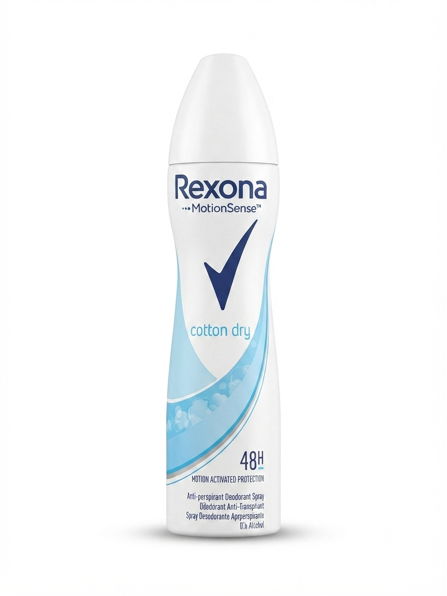 اسپری بدن cotton dry زنانه رکسونا