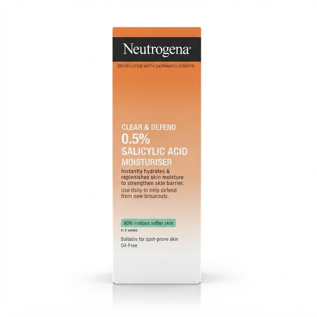 کرم مرطوب کننده ضد جوش نوتروژینا Neutrogena مدل Clear & Defend