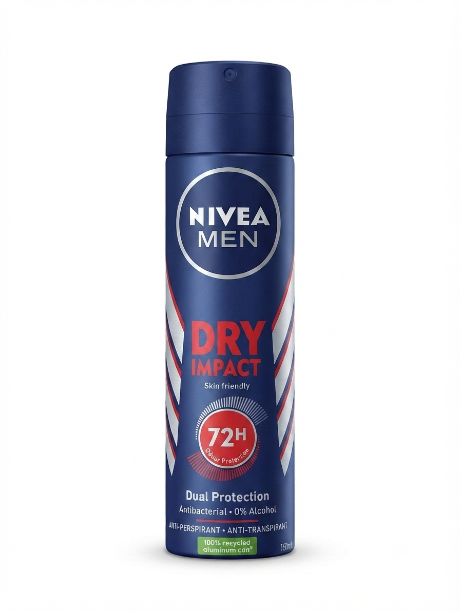 اسپری بدن dry impact مردانه نیوا
