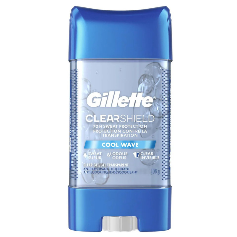 مام ژله ای دانه دار ژیلت خنک کننده اصل 48ساعته Gillette Cool Wave